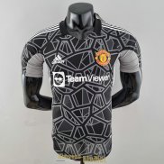 Maillot Match Manchester United Gardien De But Black 2022/2023