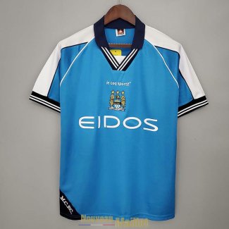 Maillot Manchester City Retro Domicile 1999/2001