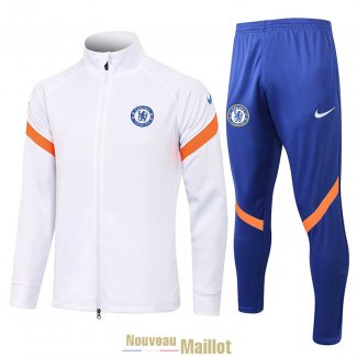 Chelsea Veste White + Pantalon Blue 2021/2022