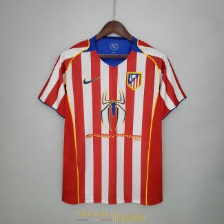 Maillot Atletico De Madrid Retro Domicile 2004/2005