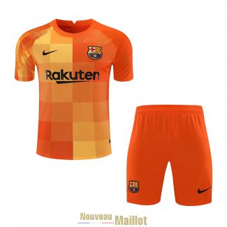 Maillot Barcelona Enfant Gardien De But Orange 2021/2022