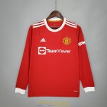 Maillot Manches Longues Manchester United Domicile 2021/2022