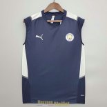 Maillot Manchester City Vest Training Royal Blue 2021/2022