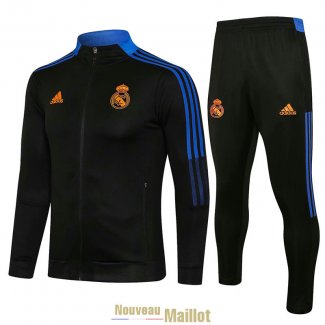 Real Madrid Veste Black II + Pantalon Black II 2021/2022