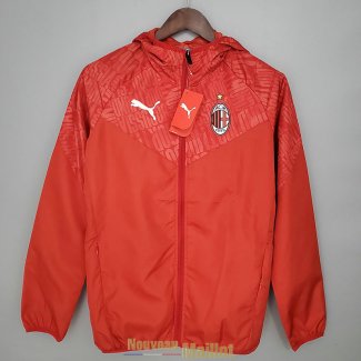 AC Milan Vestes Coupe Vent PUMA Red 2021/2022