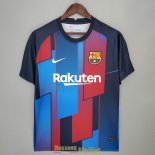 Maillot Barcelona Training Blue Red II 2021/2022