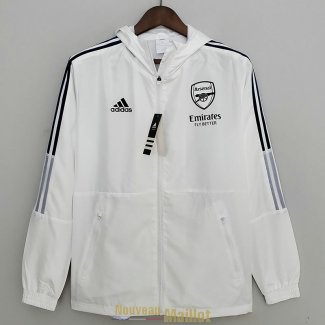 Arsenal Vestes Coupe Vent White I 2022/2023