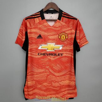 Maillot Manchester United Gardien De But Orange 2021/2022