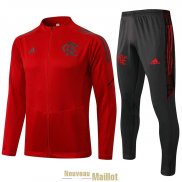 Flamengo Veste Red + Pantalon Black 2021/2022