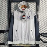 Chelsea Vestes Coupe Vent White I 2023/2024