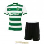 Maillot Sporting Lisboa Enfant Domicile 2021/2022