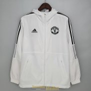 Manchester United Vestes Coupe Vent White III 2021/2022