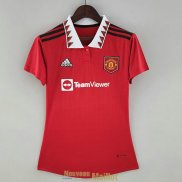 Maillot Femme Manchester United Domicile 2022/2023