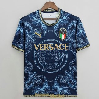 Maillot Italie x Versace Blue 2022/2023