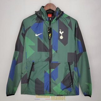 Tottenham Hotspur Vestes Coupe Vent Green Pattern 2021/2022