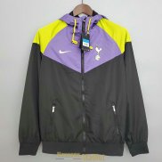 Tottenham Hotspur Vestes Coupe Vent Purple Black II 2021/2022