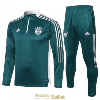 Bayern Munich Sweat Entrainement Green II + Pantalon Green II 2021/2022