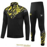 Borussia Dortmund Veste Black Yellow + Pantalon Black 2021/2022