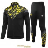 Borussia Dortmund Veste Black Yellow + Pantalon Black 2021/2022