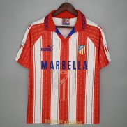 Maillot Atletico De Madrid Retro Domicile 1995/1996