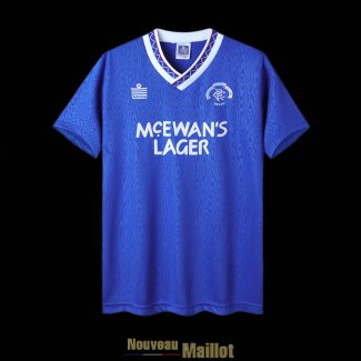 Maillot Glasgow Rangers Retro Domicile 1990/1992