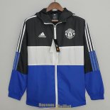 Manchester United Vestes Coupe Vent Black Blue I 2022/2023
