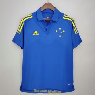 Maillot Cruzeiro Polo Blue 2021/2022