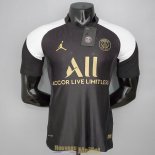 Maillot Match PSG x Jordan Black White 2021/2022
