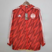 Manchester United Vestes Coupe Vent Red III 2021/2022