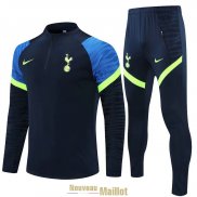 Tottenham Hotspur Sweat Entrainement Navy + Pantalon Navy 2021/2022