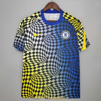 Maillot Chelsea Training Blue Yellow II 2021/2022