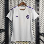 Maillot Femme Flamengo Gardien De But White 2023/2024