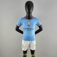 Maillot Manchester City Enfant Domicile 2022/2023