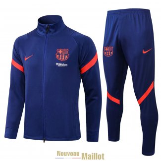 Barcelona Veste Sharp Blue + Pantalon 2021/2022