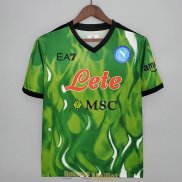 Maillot Napoli Gardien De But Green 2021/2022