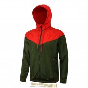 Portugal Veste Capuche Red Green 2021/2022