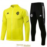 Sport Club Internacional Veste Yellow + Pantalon Black 2021/2022
