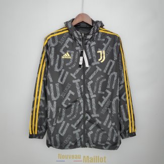 Juventus Vestes Coupe Vent Black Phnom Penh 2021/2022