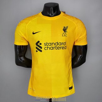 Maillot Match Liverpool Gardien De But Yellow 2021/2022