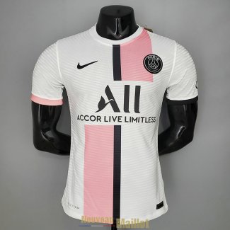 Maillot Match PSG Pink White 2021/2022