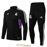 Real Madrid Sweat Entrainement Black I + Pantalon Black I 2022/2023