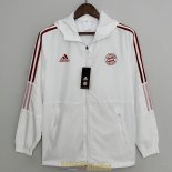 Bayern Munich Vestes Coupe Vent White I 2022/2023