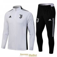 Juventus Veste White II + Pantalon Black 2021/2022