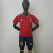 Maillot Espagne Enfant Domicile 2022/2023