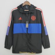 Manchester United Vestes Coupe Vent Black Blue II 2022/2023