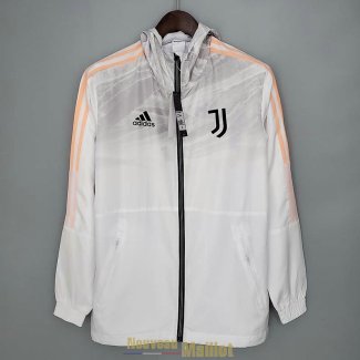 Juventus Vestes Coupe Vent White Gray 2021/2022