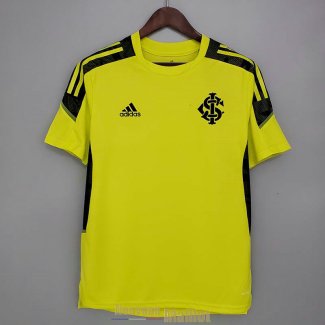 Maillot Sport Club Internacional Training Yellow Black 2021/2022