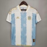 Maillot Argentine Commemorative Edition White Blue 2021/2022