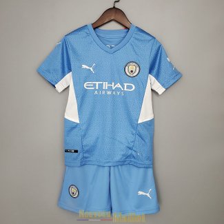 Maillot Manchester City Enfant Domicile 2021/2022