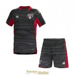 Maillot Sao Paulo FC Enfant Gardien De But Black 2021/2022